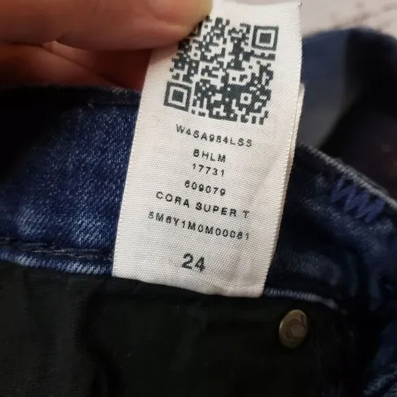 True Religion Cora Super T Slim Straight Jean 24 - Picture 8 of 13